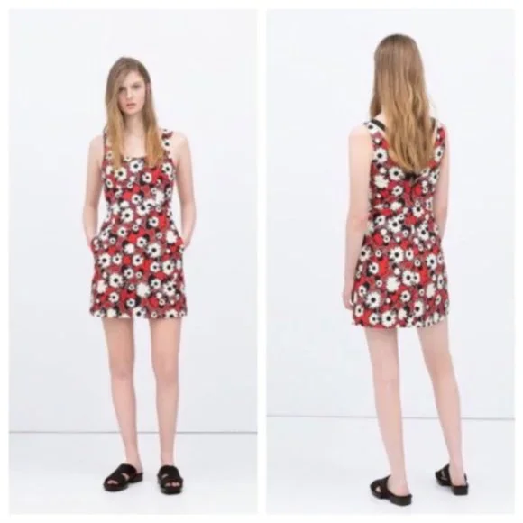🌸ZARA DRESS NWOT, XS - Picture 2 of 7